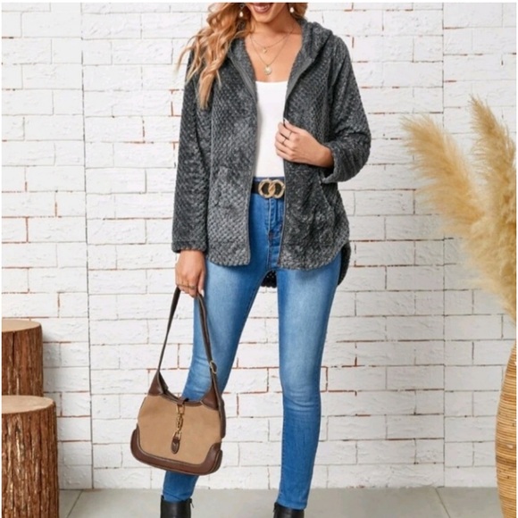 Soft, dark grey Jacket - Picture 5 of 6